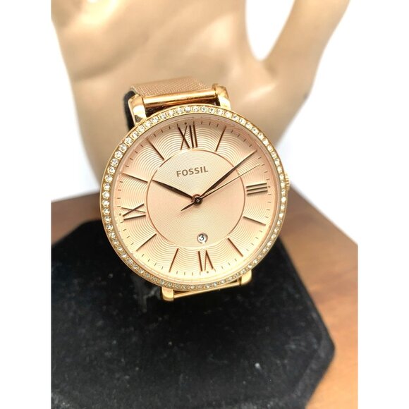 Fossil Women\'s Watch ES4628 Jacqueline Quartz Rose Gold Stainless Steel 36mm main image 10